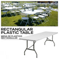 Rectangle Plastic Table - 6ft