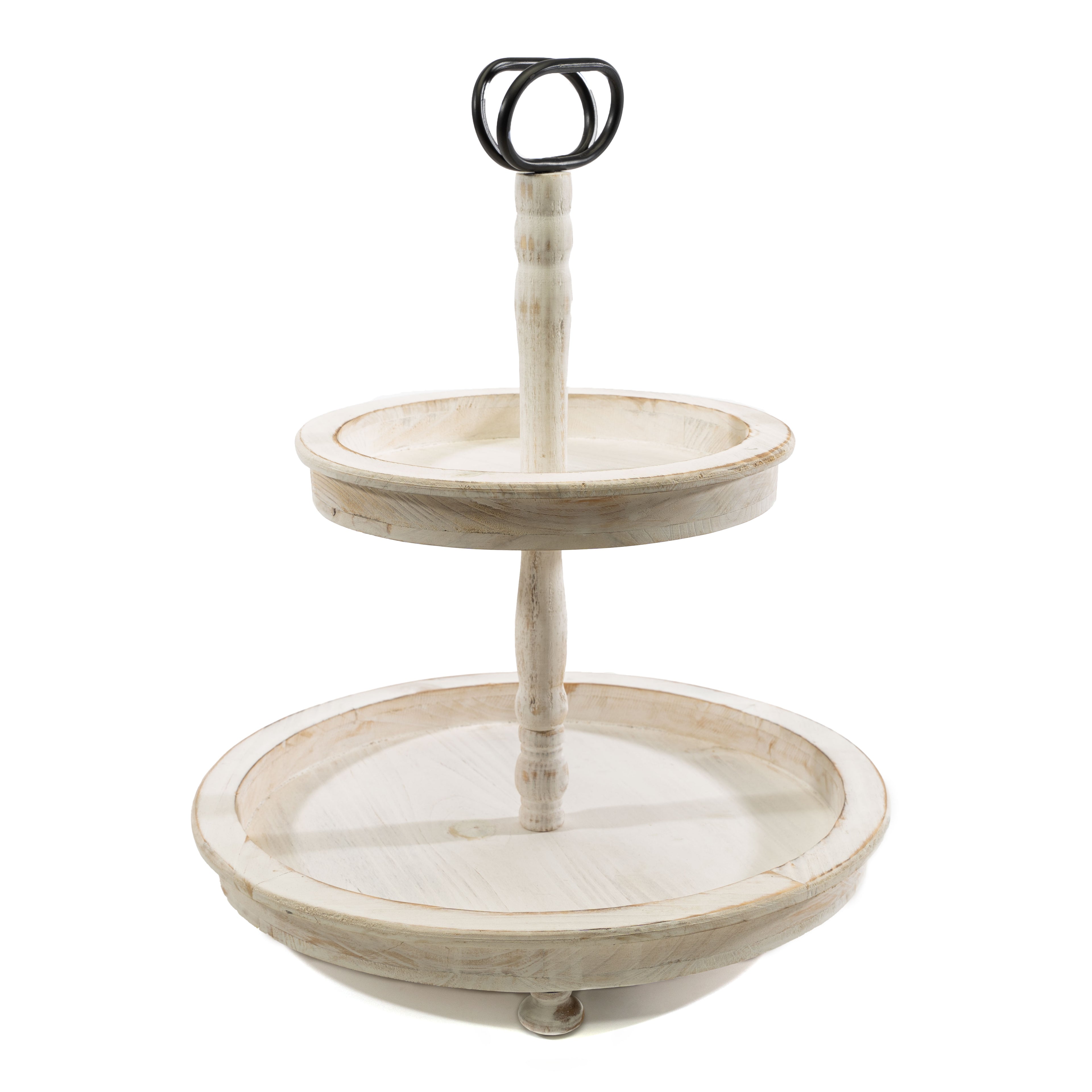 Rustic Tiered Display Tray 18"
